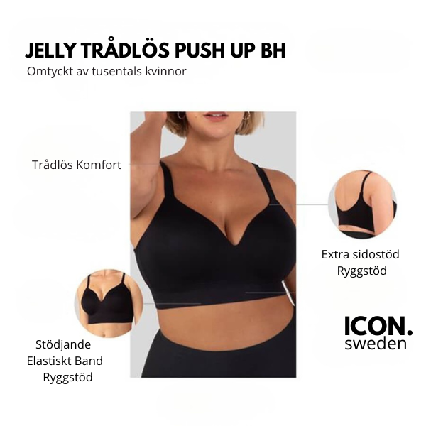 ICON Jelly Trådlös Push up Bh
