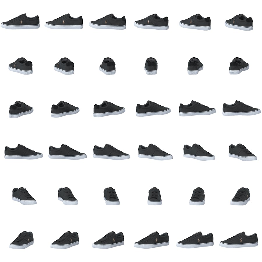 Sayer Canvas Sneaker Svart