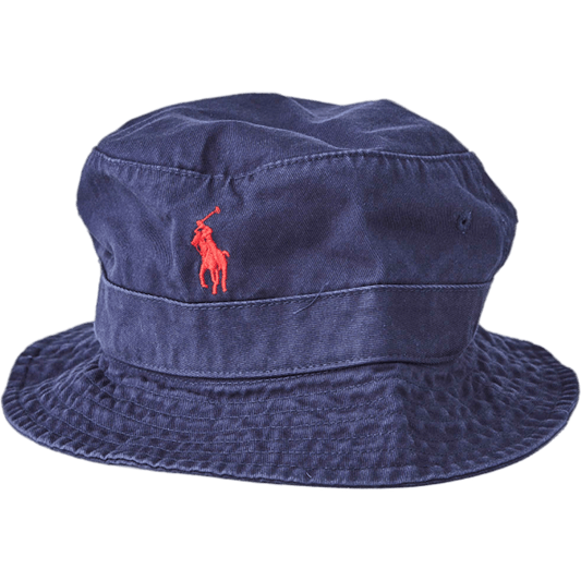 Cotton Bucket Hat Navy