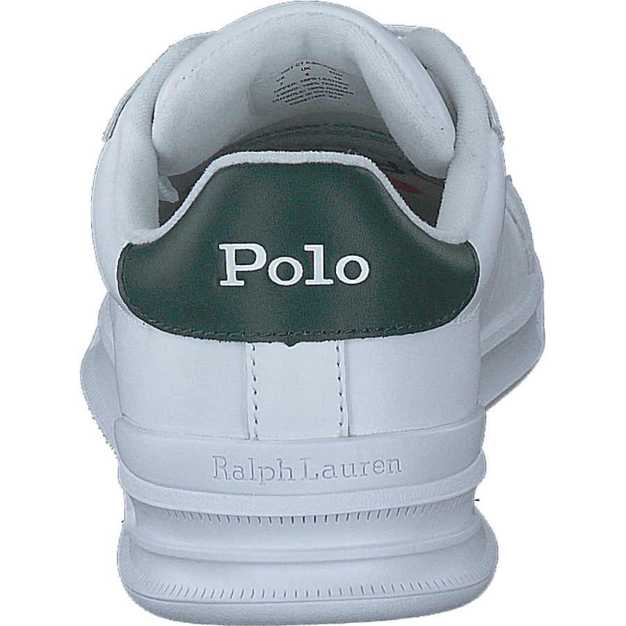 Heritage Court II Leather Sneaker White / College Green PP