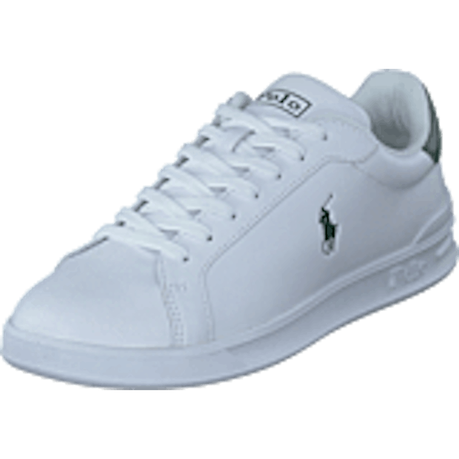 Heritage Court II Leather Sneaker White / College Green PP