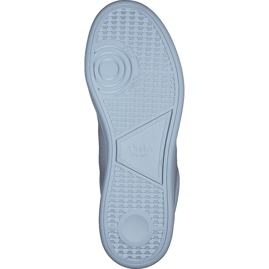 Heritage Court II Leather Sneaker White / College Green PP