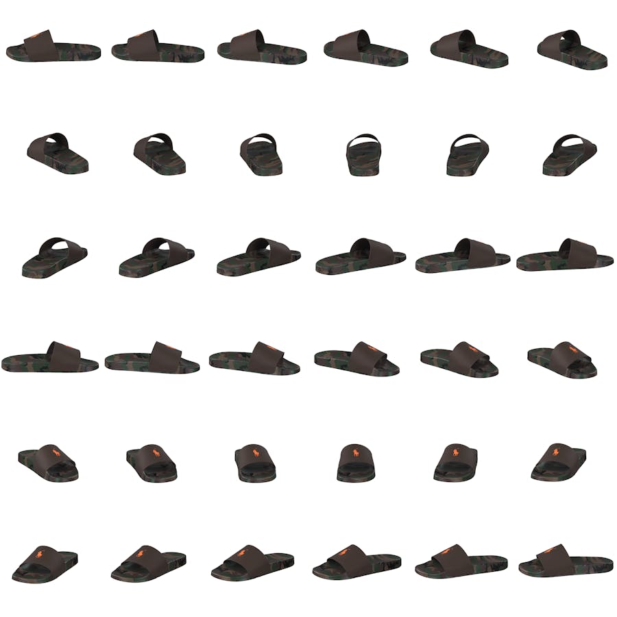 Signature Pony Camo Slide Surplus Camo