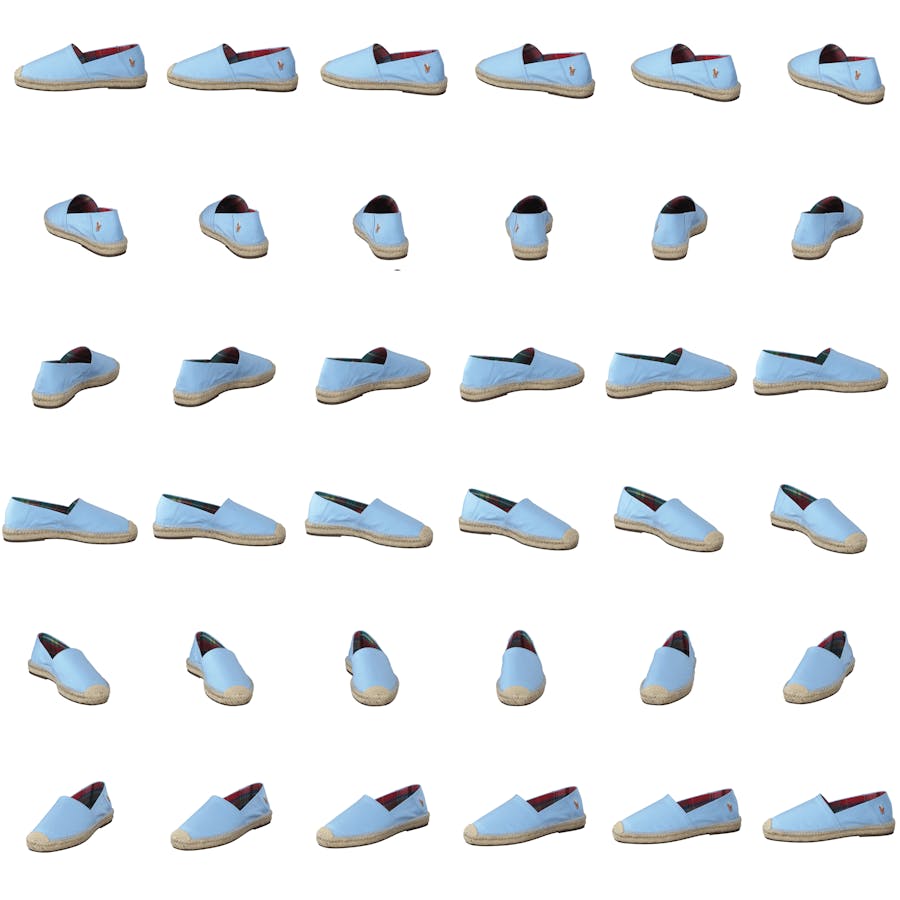 Cevio Cotton Canvas Espadrille Elite Blue