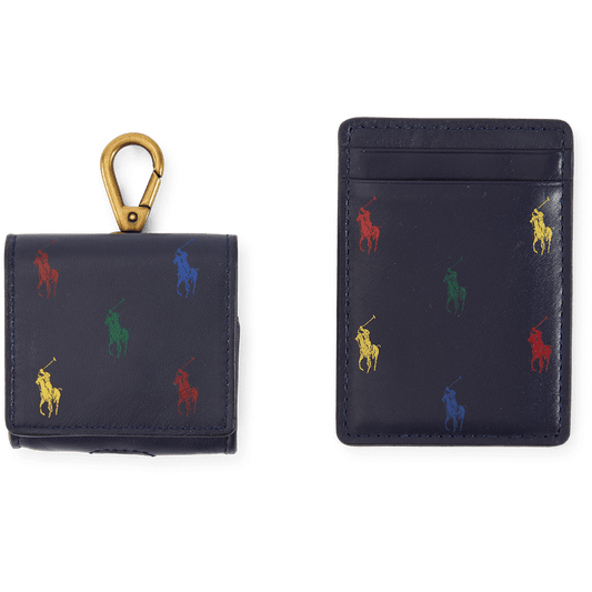 AirPods Case & Magnetic Card Case Set Navy/Multi Pony