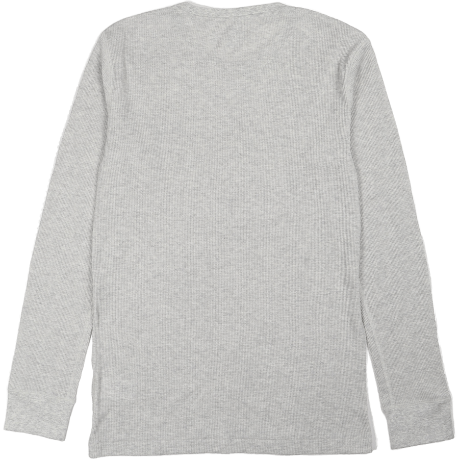 Waffle-Knit Sleep Shirt English Heather
