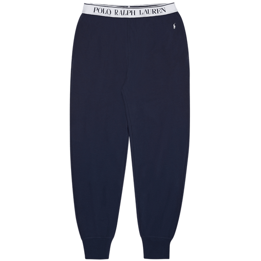 French Terry Sleep Jogger Cruise Navy White Wb