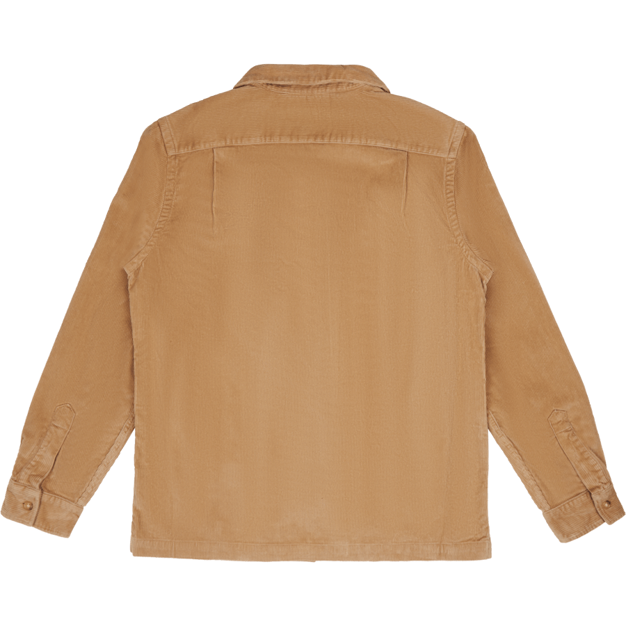 Classic Fit Corduroy Camp Shirt Vintage Khaki