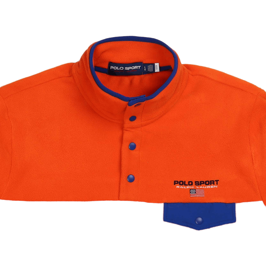 Polo Sport Fleece Tröja Kust Orange Multifärgad