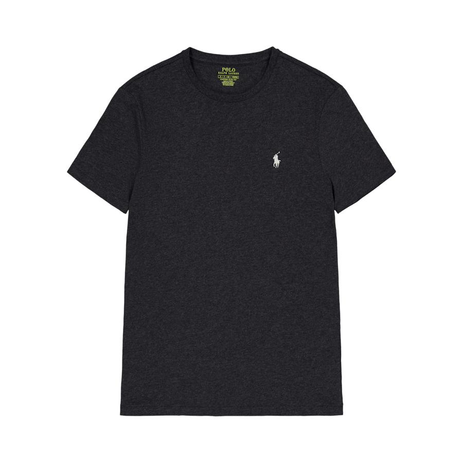 Anpassad t-shirt med smal passform och rund hals