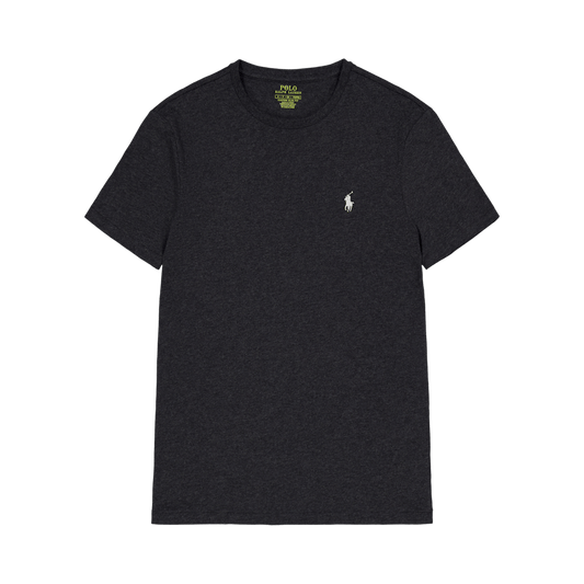 Anpassad t-shirt med smal passform och rund hals