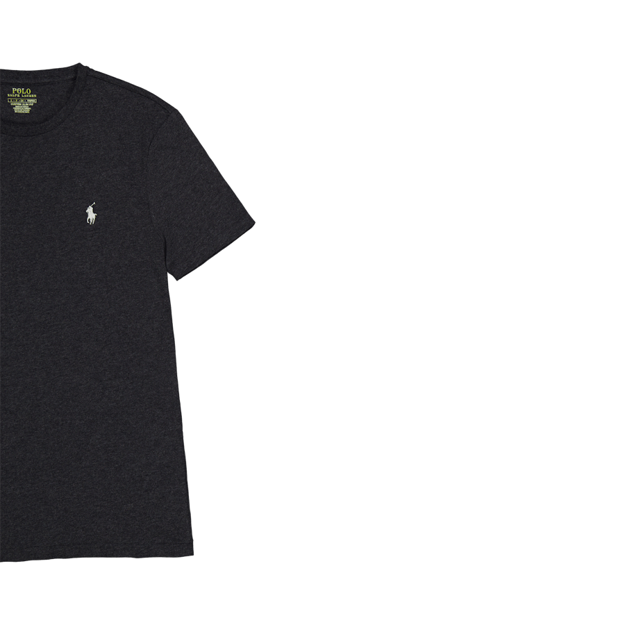 Anpassad t-shirt med smal passform och rund hals
