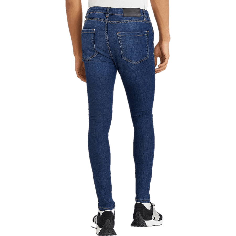 Super Skinny Jeans Mellanblå
