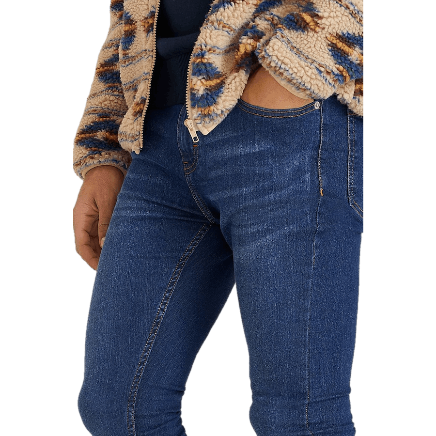 Super Skinny Jeans Mellanblå