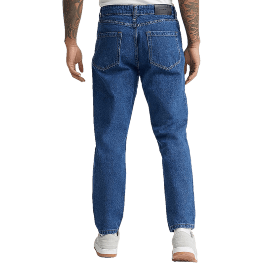 Regular Tapered Jeans Rigid Blue