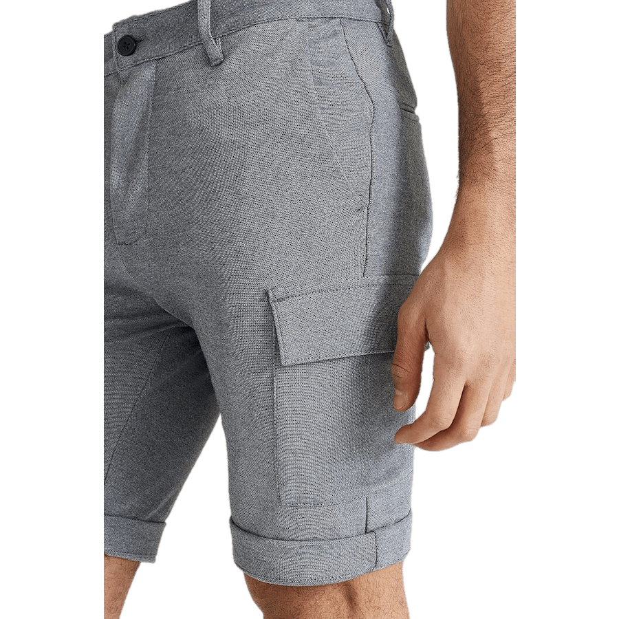 Mjuka Cargo Shorts Grå