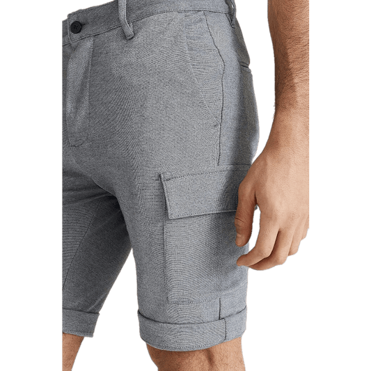 Soft Cargo Shorts Grey