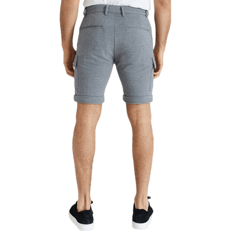 Mjuka Cargo Shorts Grå