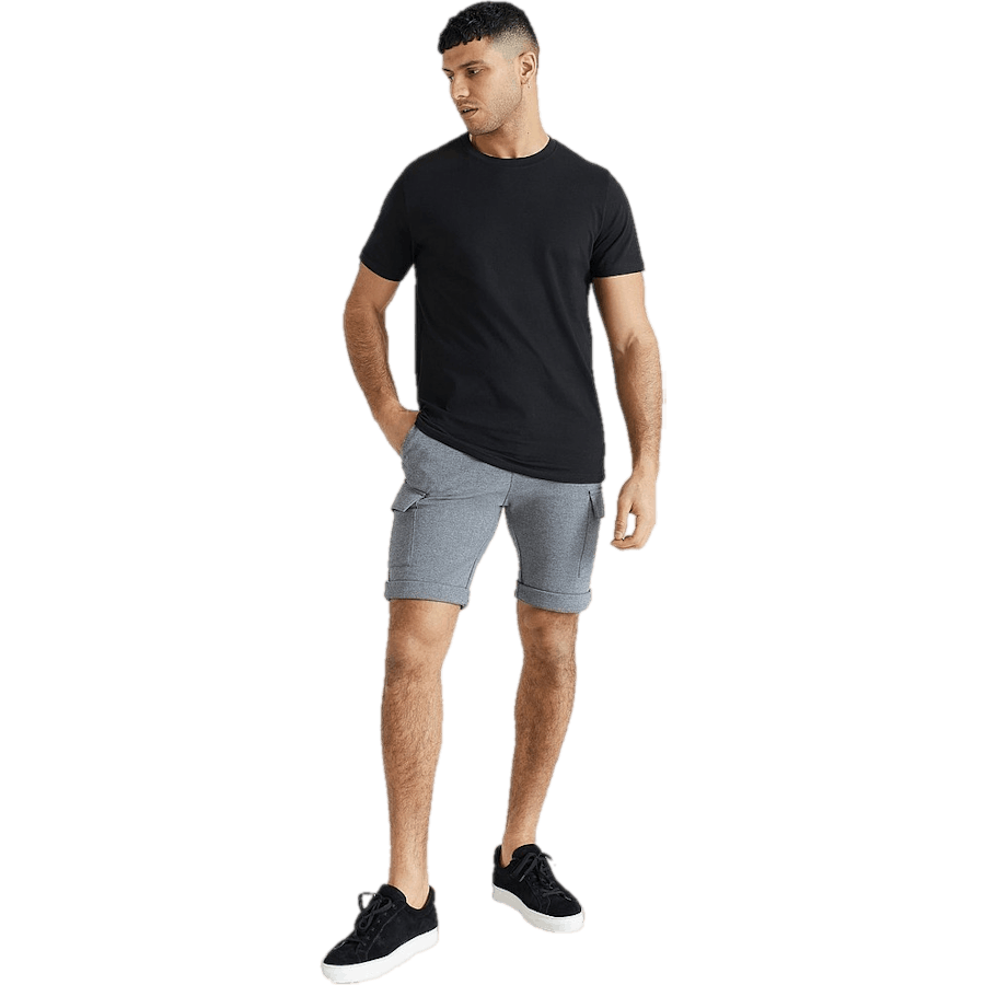 Mjuka Cargo Shorts Grå