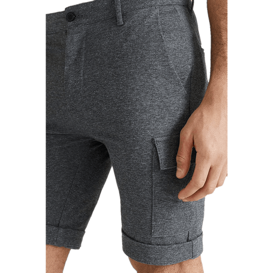 Soft Cargo Shorts Dark Grey