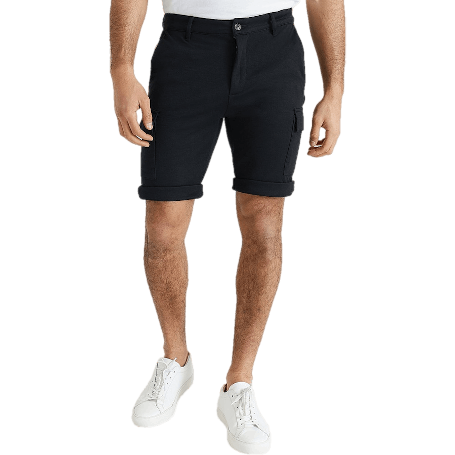 Soft Cargo Shorts Black