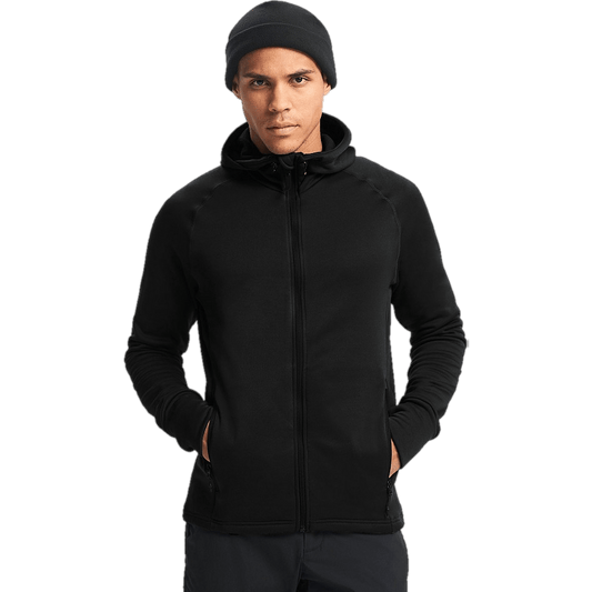 Tech Zip Hood Svart