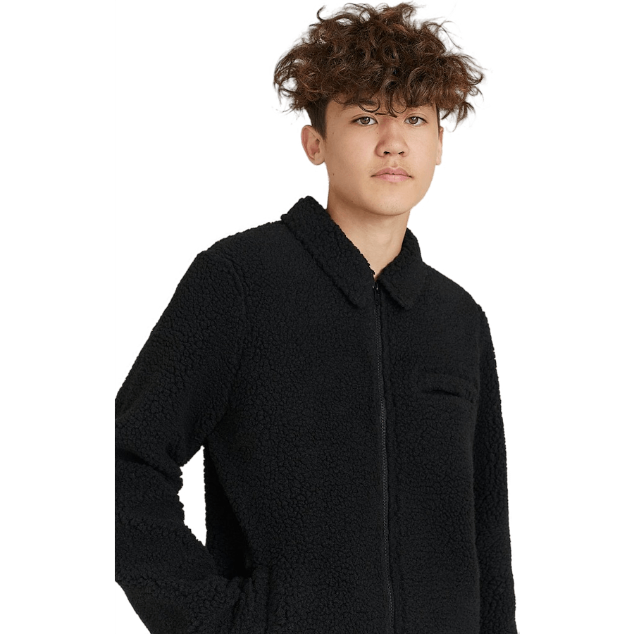 Pile Zip Black
