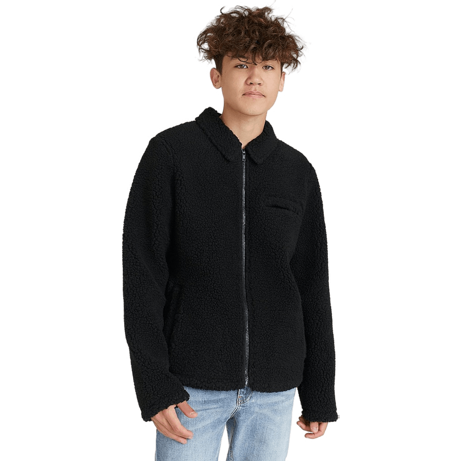 Pile Zip Black