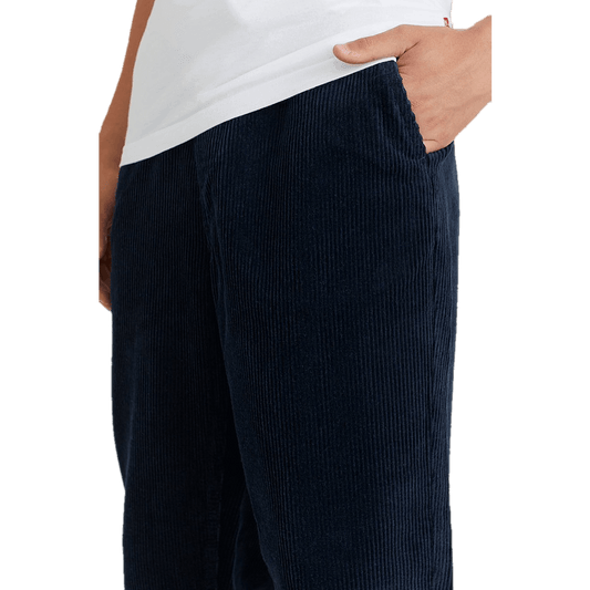 Regular Cord Trousers Navy