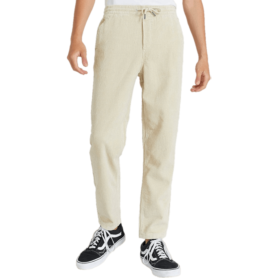 Regular Cord Trousers Light Sand