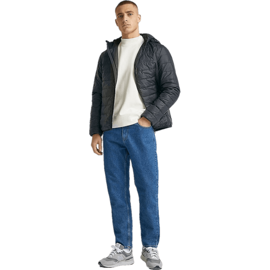 Wide Rib Sweatshirt Eggshell