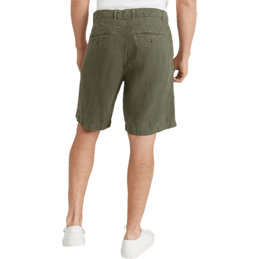 Linen Shorts Army