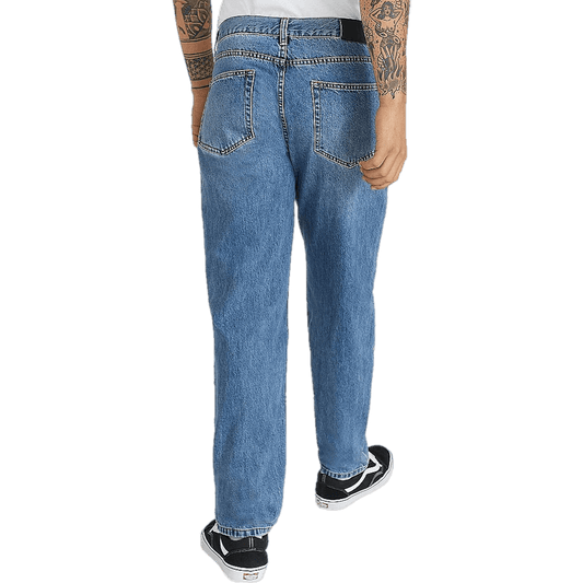 Rigid Regular Straight Jeans Mid Blue