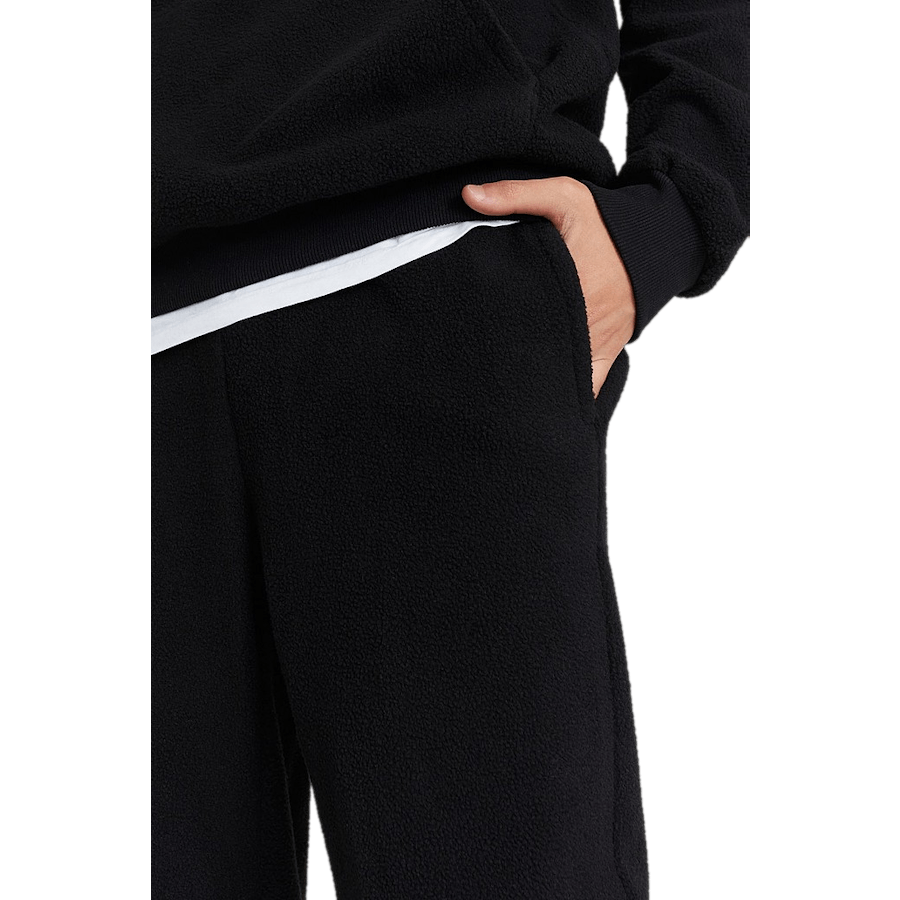 Soft Pile Sweatpants Black