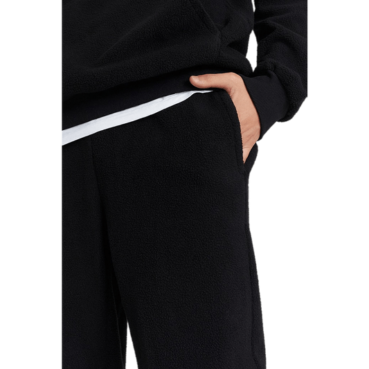 Soft Pile Sweatpants Black