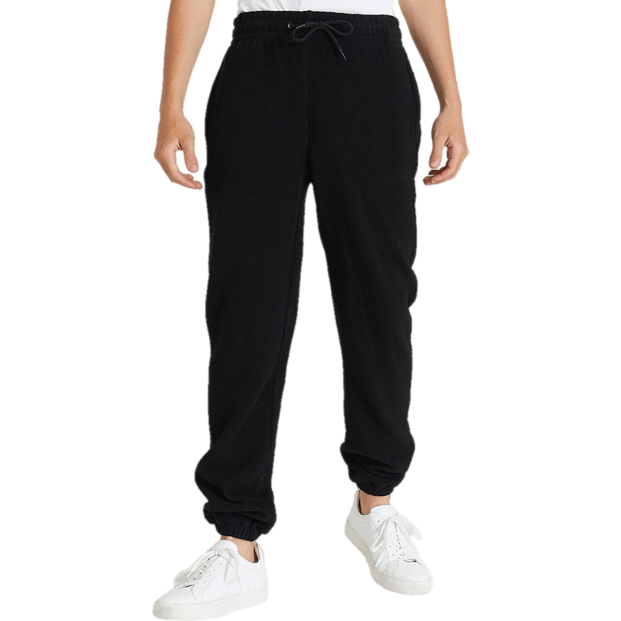 Soft Pile Sweatpants Black