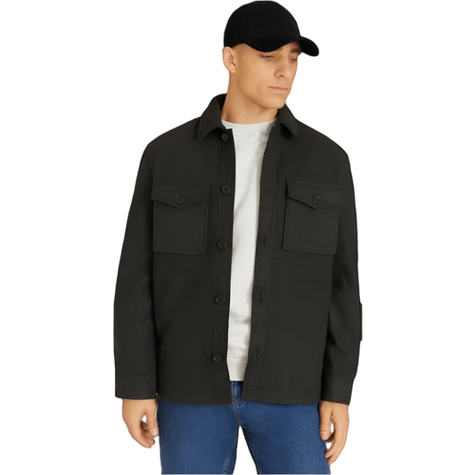 Studio Rugged Overshirt Dark Greymelange