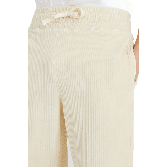 Soft Cord Sweatpants Beige