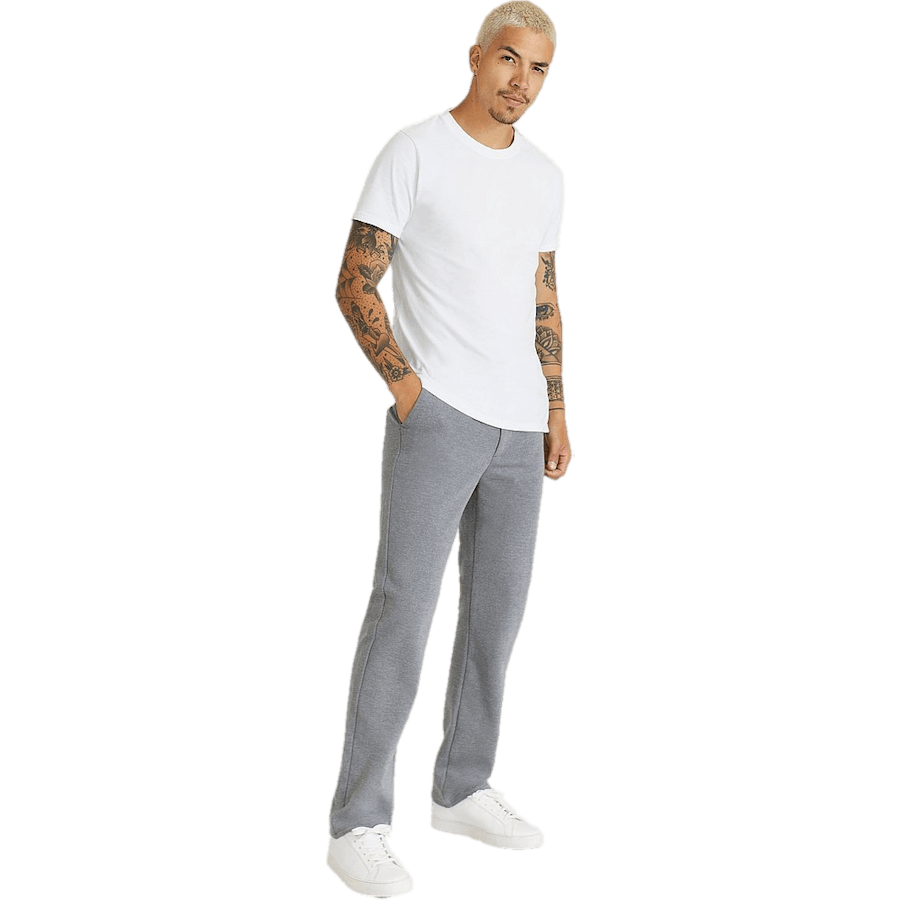 Soft Straight Chino Grey