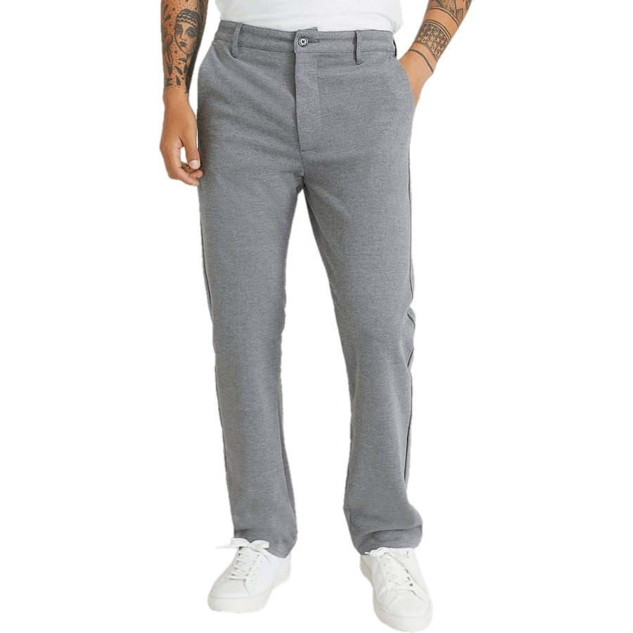 Soft Straight Chino Grey