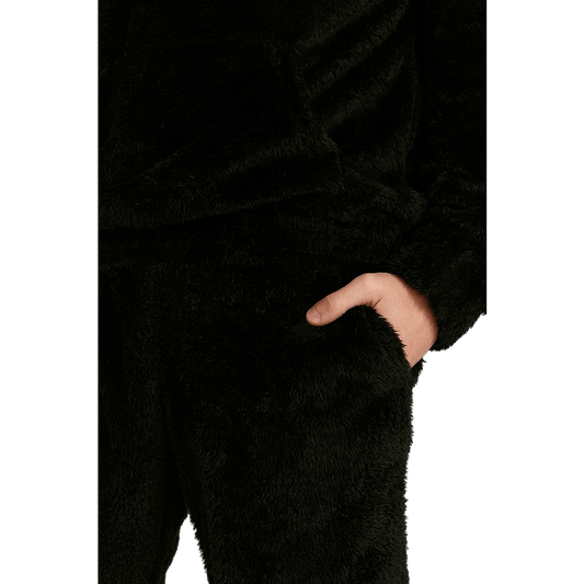 Teddy Sweatpants Black