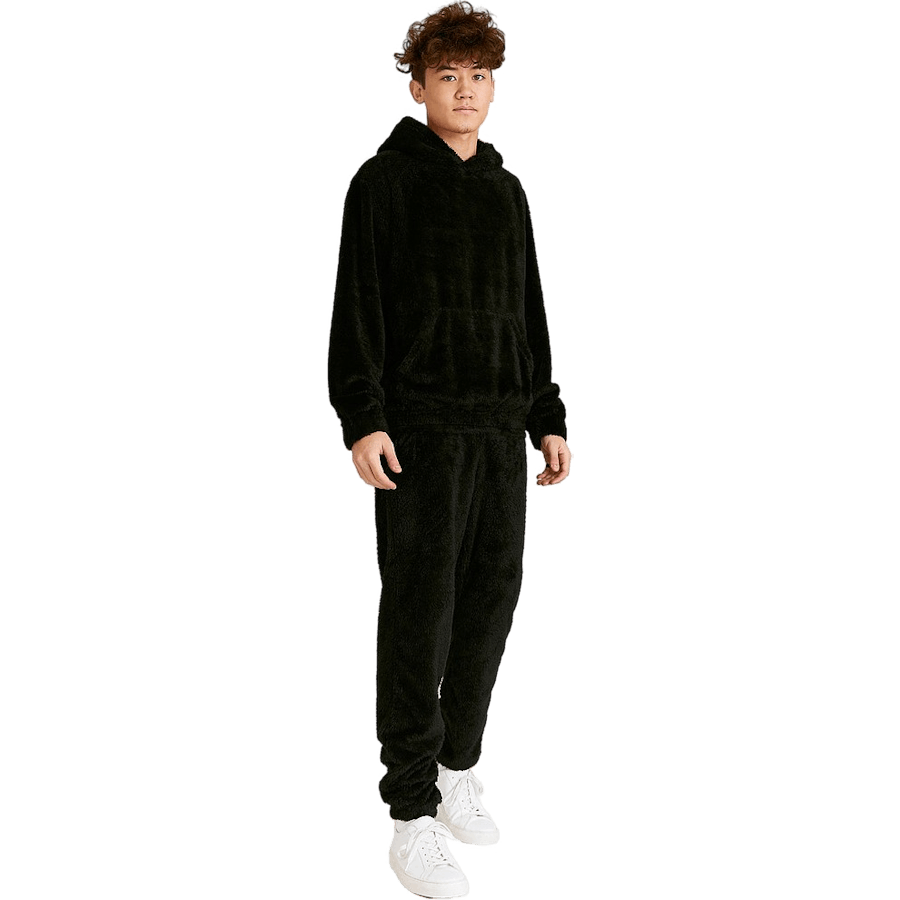 Teddy Sweatpants Black