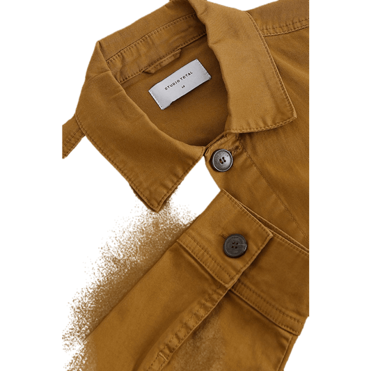 Icon Twill Overshirt Ochra