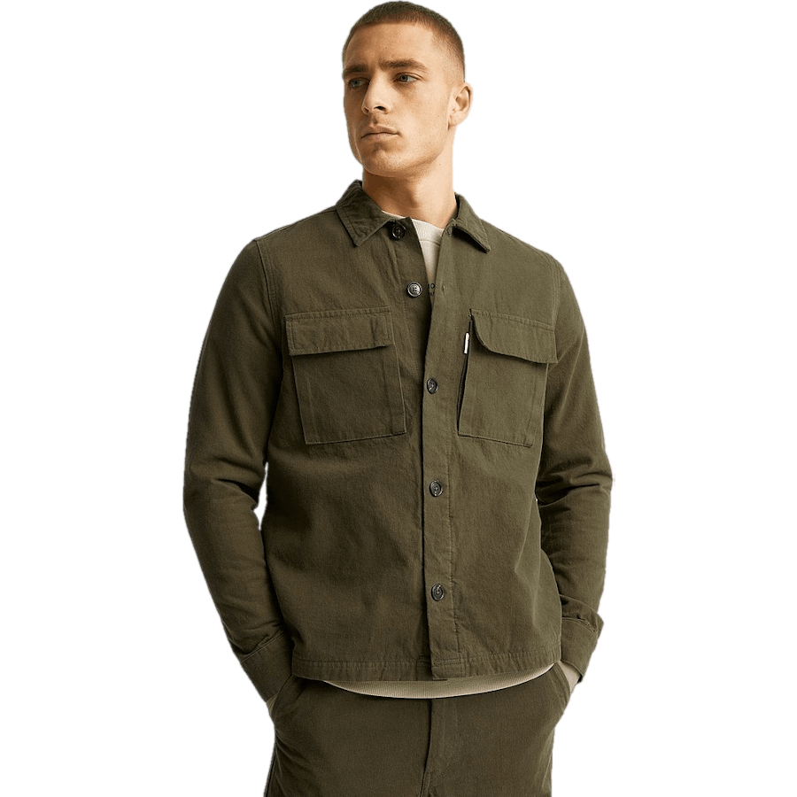 Studio Total Utility Overshirt Dk