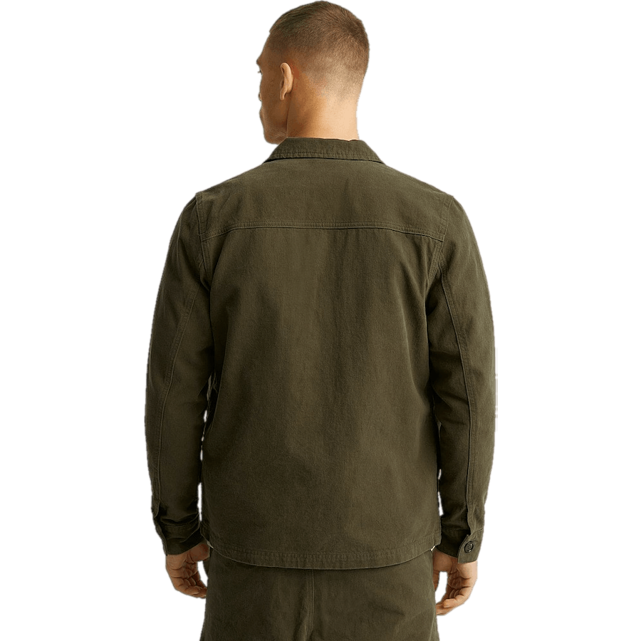 Studio Total Utility Overshirt Dk