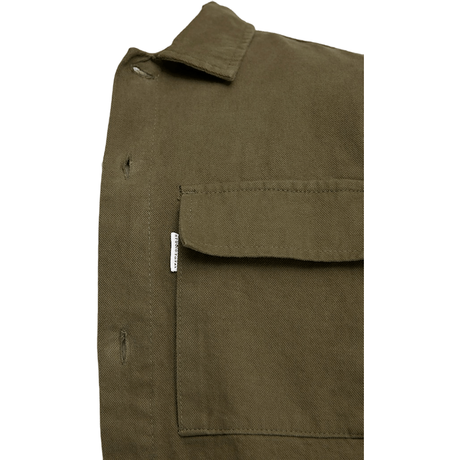 Studio Total Utility Overshirt Dk
