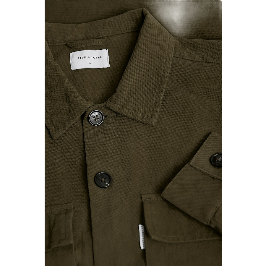 Studio Total Utility Overshirt Dk