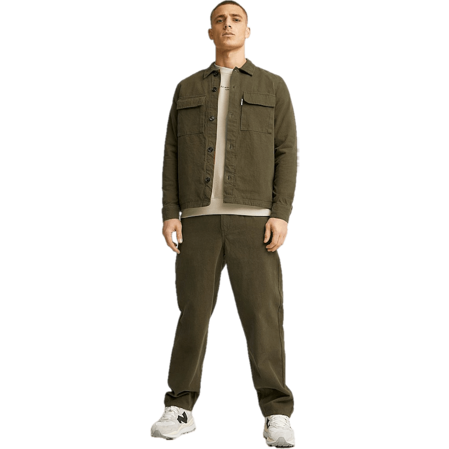 Studio Total Utility Overshirt Dk