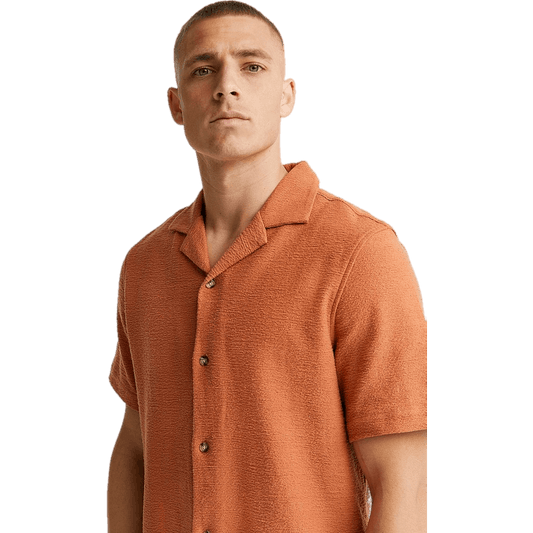 Studio Total Jersey Structure Shirt Ochra