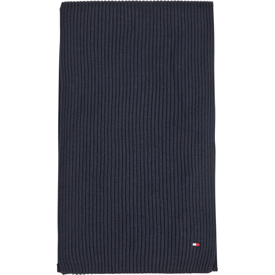 Tommy Hilfiger Essential Flag Stickad Halsduk Dw6 - Rymden
